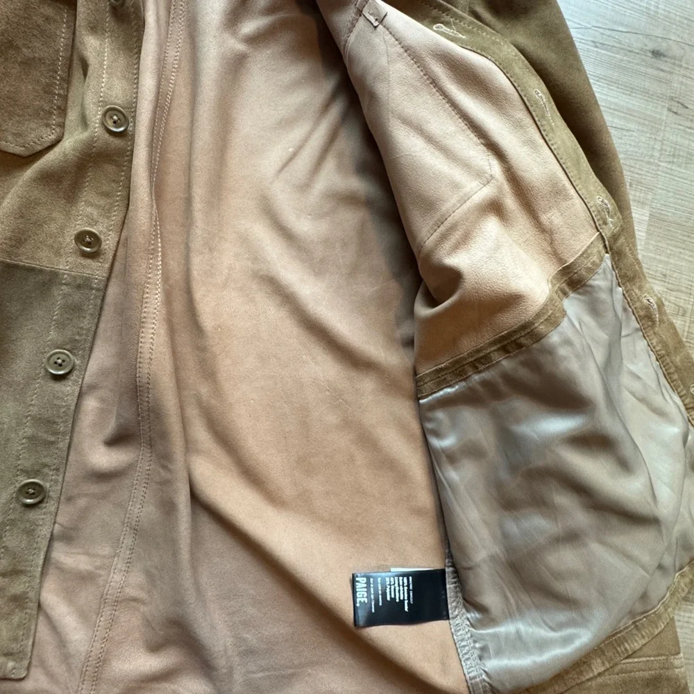 Paige Peyman Jacket seedling Suede - Picture 5 of 5